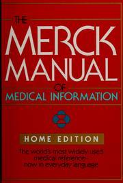 The Merck manual of medical information